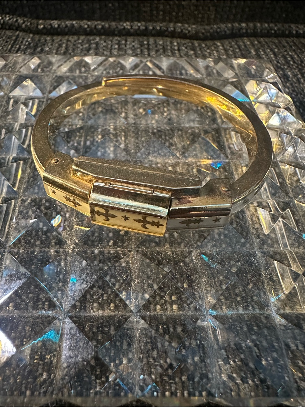 1960’s Ernest Borel Gold Plated Bangle Watch